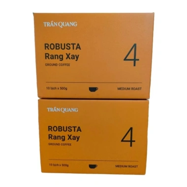 Cafe rang xay Trần Quang số 4 500g - Hương vị đậm đà, giảm còn 148k