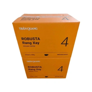 Cafe rang xay Trần Quang số 4 500g - Hương vị đậm đà, giảm còn 148k
