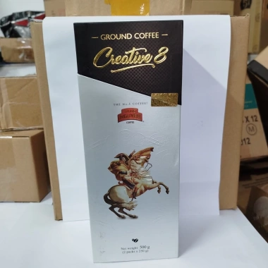 Cafe Rang Xay Trung Nguyên Sáng Tạo 8 - Hộp 250g/500g, Giá ưu đãi 312.000₫, hương vị đậm đà, giảm giá 6