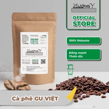 Cafe tươi 100% Robusta Rang Xay Nguyên Chất Đắng Đậm - Xưởng Cà Phê - Giá ưu đãi 95.000₫