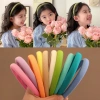Cài tóc bé gái nhiều màu vải trơn - phù hợp áo dài Tết, giá ưu đãi 28.000đ 2