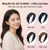 Cài tóc giả thắt bím chống trượt cô dâu - thiết kế tinh tế, chắc chắn, giữ tóc suốt ngày, giá ưu đãi 68k
