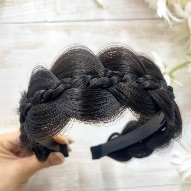 Cài tóc giả thắt bím chống trượt cô dâu - thiết kế tinh tế, chắc chắn, giữ tóc suốt ngày, giá ưu đãi 68k 10