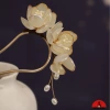 Cài tóc kẹp hoa mộc lan trắng cổ điển chất liệu cao cấp Hanfu Trung Hoa - Giá 75.000₫ 8