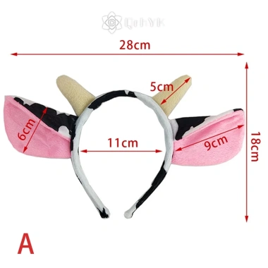 Cài tóc Qr Băng Đô hình sừng bò sữa - phụ kiện thời trang sáng tạo, giá 38.664đ 6 Cài tóc Qr Băng Đô hình sừng bò sữa - phụ kiện thời trang sáng tạo, giá 38.664đ 6
