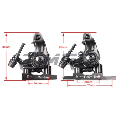 Caliper Dual Piston Nhôm Hợp Kim - Phanh Đĩa Xe Đạp Cơ Khí Đua Đường Sỏi, Giá 303.860₫