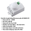 Cảm Biến Chuyển Động Gắn Nổi & Âm MPE - Độ Nhạy Cao, Lắp Đặt Nhanh, Tiết Kiệm Năng Lượng, 206.000₫ 5