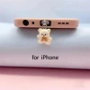 Cắm Bụi Đa Năng cho iPhone và Samsung Type-C Giao Diện Gấu Dễ Thương Giá Ưu Đãi 28.390 VND 7