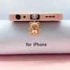 Cắm Bụi Đa Năng cho iPhone và Samsung Type-C Giao Diện Gấu Dễ Thương Giá Ưu Đãi 28.390 VND 9