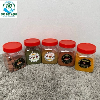 Cám cá ARTEMIA cam rán trùng huyết siêu đạm, tảo xoắn sấy khô 50-100g giàu dinh dưỡng TOP 1 thức ăn cho cá con 2