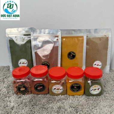 Cám cá ARTEMIA cam rán trùng huyết siêu đạm, tảo xoắn sấy khô 50-100g giàu dinh dưỡng TOP 1 thức ăn cho cá con 3