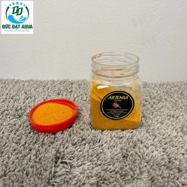 Cám cá ARTEMIA cam rán trùng huyết siêu đạm, tảo xoắn sấy khô 50-100g giàu dinh dưỡng TOP 1 thức ăn cho cá con 9