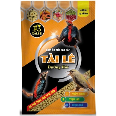 Cám chim Tài Lê - Dinh dưỡng cho chim ốc mít & hút mật, giá ưu đãi 19.999 VND 2