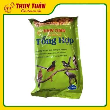 Cám chim Tổng hợp Thúy Tuấn cao cấp 200-400g - Giá chỉ 20.000 VND, dinh dưỡng tối ưu cho chim
