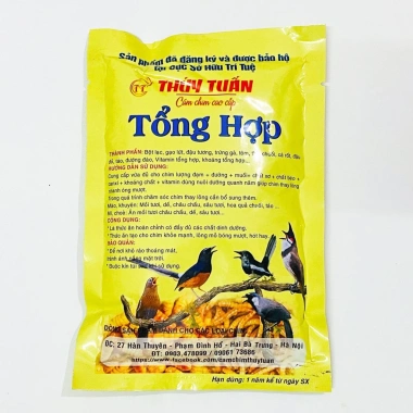Cám chim tổng hợp Thúy Tuấn cao cấp 200g - Dinh dưỡng cho chim chào mào, chích chòe, họa my, khướu - Giá rẻ 40.000 VND