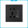 Cắm điện tường quốc tế 13A UK loại C, USB 2.100mA - Giá giảm 70.800đ 6