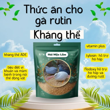 Cám Gà Rutin Kháng Thể Hải Mộc Lâm 700g - Phòng bệnh hiệu quả, tăng sức đề kháng 5