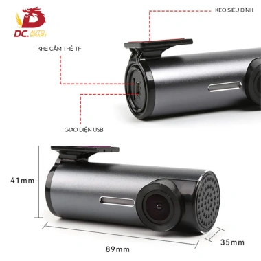 Cam hành trình 1.080P siêu nét cho xe ô tô - Kết nối app, ưu đãi 675k 2