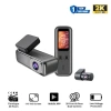 Cam hành trình 2 mắt Q6 4K-1K - Kết nối điện thoại, theo dõi đỗ xe, chỉ 280k 4