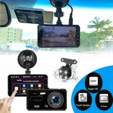 Cam Hành Trình A6 Plus FULLHD 1.080P 12-24V Ghi Hình Trước Sau Xe Tải, Xe Con 509.000đ