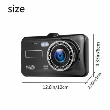 Cam Hành Trình A6 Plus FULLHD 1.080P 12-24V Ghi Hình Trước Sau Xe Tải, Xe Con 509.000đ