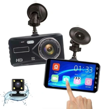 Cam Hành Trình A6 Plus FULLHD 1.080P 12-24V Ghi Hình Trước Sau Xe Tải, Xe Con 509.000đ
