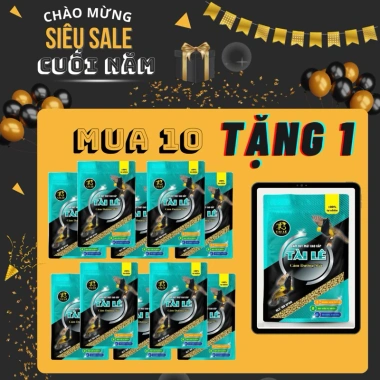 Cám Hút Mật Dưỡng Tài Lê Combo 10 Gói Xanh - Năng Lượng Tự Nhiên Cho Chim, Giá ưu đãi 205.000 VND