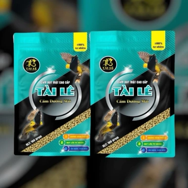 Cám Hút Mật Dưỡng Tài Lê Combo 10 Gói Xanh - Năng Lượng Tự Nhiên Cho Chim, Giá ưu đãi 205.000 VND 3 Cám Hút Mật Dưỡng Tài Lê Combo 10 Gói Xanh - Năng Lượng Tự Nhiên Cho Chim, Giá ưu đãi 205.000 VND 3