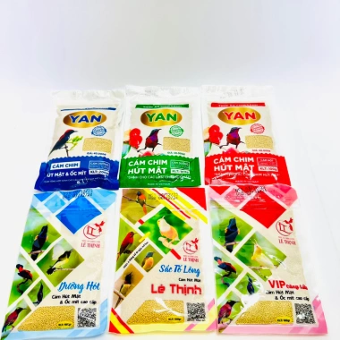 Cám Hút Mật & Ốc Mít - Cám Lê Thịnh, Cám YAN Hãng, Giá 9.000đ giảm 20% 9