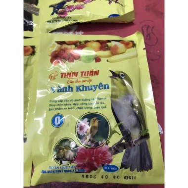 Cám Khuyên Thúy Tuấn 0-3 cho chim cảnh - Thức ăn dinh dưỡng, giảm giá 27.000₫ 6 Cám Khuyên Thúy Tuấn 0-3 cho chim cảnh - Thức ăn dinh dưỡng, giảm giá 27.000₫ 6