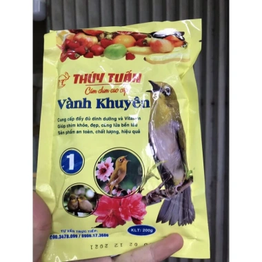 Cám Khuyên Thúy Tuấn 0-3 cho chim cảnh - Thức ăn dinh dưỡng, giảm giá 27.000₫ 10 Cám Khuyên Thúy Tuấn 0-3 cho chim cảnh - Thức ăn dinh dưỡng, giảm giá 27.000₫ 10