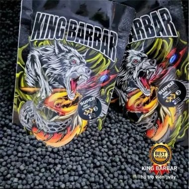 Cám KING BARBAR tăng vẩy cá - cải thiện sức khỏe, giá ưu đãi 50.000đ