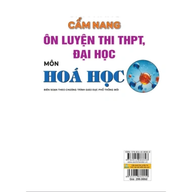 Cẩm Nang Ôn Luyện Hóa Học THPT và ĐH - GDPT Mới, Giá Ưu Đãi 239.200₫ - ndbooks