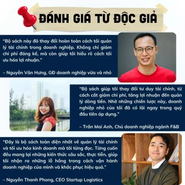 Cẩm nang tài chính doanh nghiệp: Dòng tiền, giảm chi phí, tối đa lợi nhuận 518.400₫