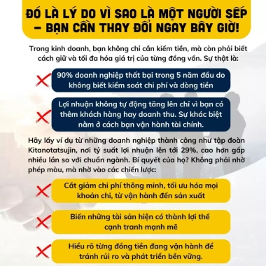 Cẩm nang tài chính doanh nghiệp: Dòng tiền, giảm chi phí, tối đa lợi nhuận 518.400₫