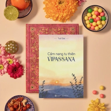 Cẩm nang tu thiền Vipassana - Sách hướng dẫn thực hành, giá ưu đãi 69k