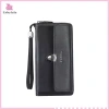 Cầm Tay Dài Dây Kéo Đa Ngăn Ví Đựng Tiền Xu, Thẻ, Điện Thoại - Quà Tặng Mới Giá Rẻ 10