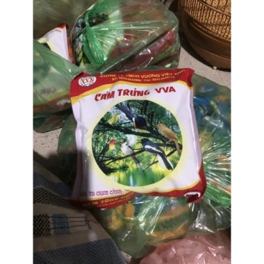 Cám trứng tổng hợp Vương Việt Anh – Gói đỏ/xanh, dinh dưỡng cao cấp cho chim cảnh khỏe, hót hay, lông đẹp – 17.000 VND