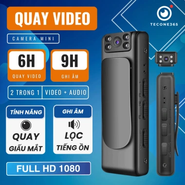 Camera 1.080 Full HD Mini Cầm Tay Bỏ Túi, Góc Rộng, Giá 169.000 - Giảm 20% 2