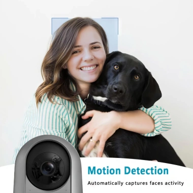 Camera 360° Wifi SKYWORTH AI Home 5MP – Màn Hình Thông Minh, Đàm Thoại 2 Chiều, Báo Cháy & Ngã, Giá 3 Triệu