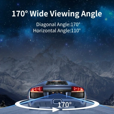 Camera AHD 1.080P lùi xe Quan sát phía sau, tầm nhìn ban đêm, chống nước, 182.600₫