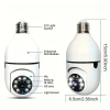 Camera bóng đèn E27 4X Zoom AI - Phát hiện chuyển động người, ban đêm màu sắc, giá 331k 4