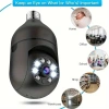 Camera bóng đèn E27 4X Zoom AI - Phát hiện chuyển động người, ban đêm màu sắc, giá 331k 7