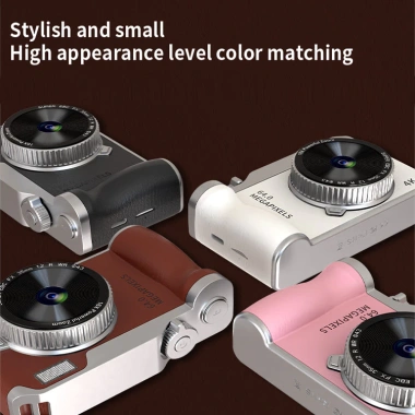 Camera CCD 4K 2.4 inch 6.400MP 16x Zoom - Học sinh, người mới bắt đầu, 770k 2