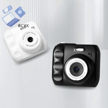 Camera CCD Di Động Đèn LED, Máy Ảnh Vlog Trẻ Em Học Sinh - Quà Tặng Sáng Tạo