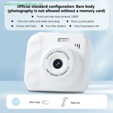 Camera CCD kỹ thuật số di động retro HD LED Pixel - Quà tặng vlog cho trẻ em, học sinh - Giá ưu đãi 350.020₫ 11 Camera CCD kỹ thuật số di động retro HD LED Pixel - Quà tặng vlog cho trẻ em, học sinh - Giá ưu đãi 350.020₫ 11
