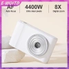 Camera CCD Mini 44MP E-WOITD 4K Zoom 8X, Ống kính đôi, thẻ nhớ, cho bé gái - Quà tặng HNVN 6