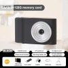Camera CCD Mini 44MP E-WOITD 4K Zoom 8X, Ống kính đôi, thẻ nhớ, cho bé gái - Quà tặng HNVN 12