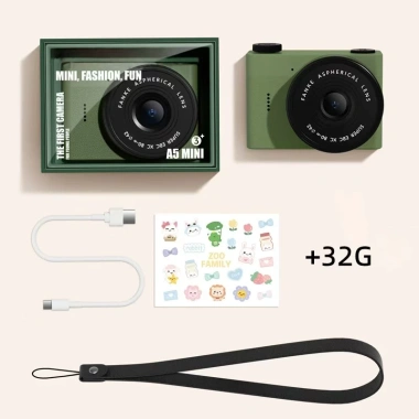 Camera Compact A5mini Classic – Quà Tặng Thiếu Nhi, Học Sinh Giá 499k Khuyến Mãi 8