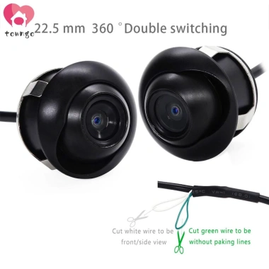 Camera dự phòng ô tô chống nước, tầm nhìn ban đêm, quan sát phía sau, camera lùi siêu nét 2K 6